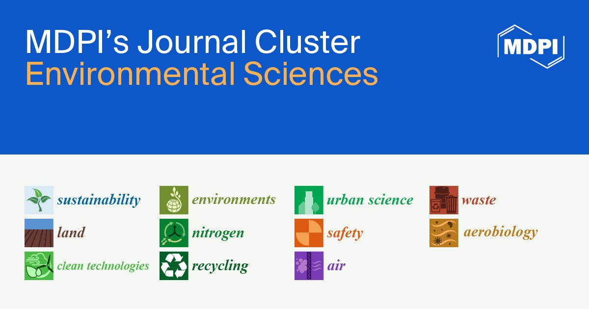MDPI’s Journal Cluster of Environmental Sciences