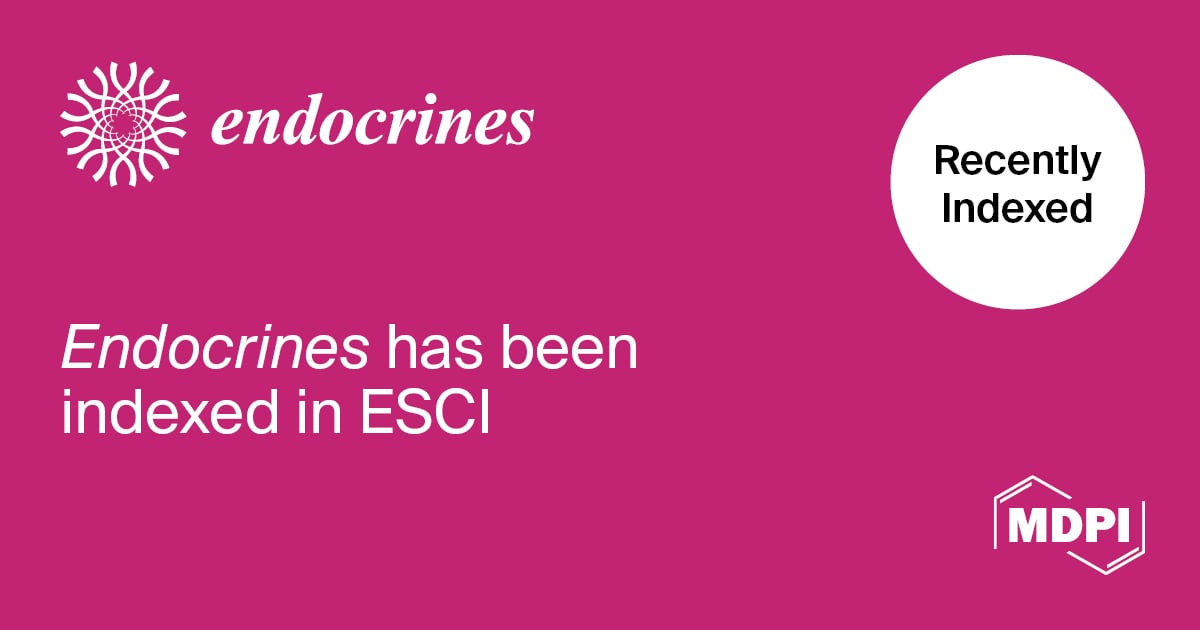 Endocrines Accepted into Emerging Sources Citation Index in Web of Science