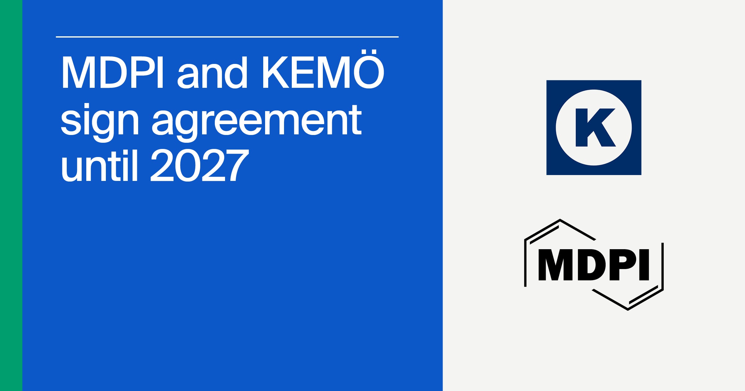 KEMÖ Consortium in Austria Extends Open Access Publishing Agreement with MDPI