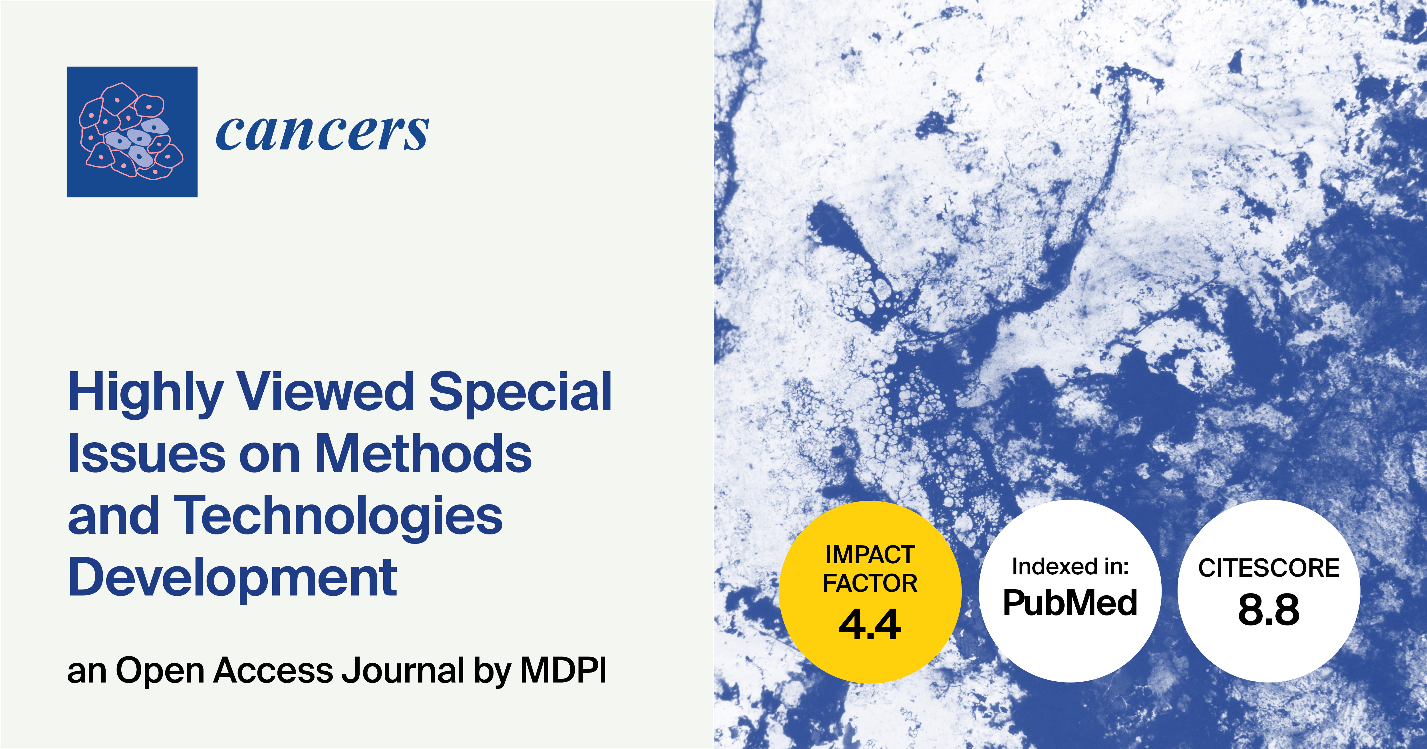 Cancers | Highly Viewed Special Issues on Methods and Technologies Development