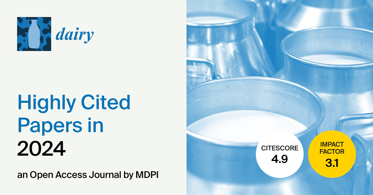 Dairy | Highly Cited Papers Published in 2024