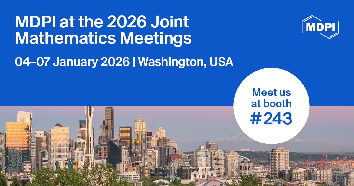 Meet Us at the 2026 Joint Mathematics Meeting, 4–7 January 2026, Washington D.C., USA