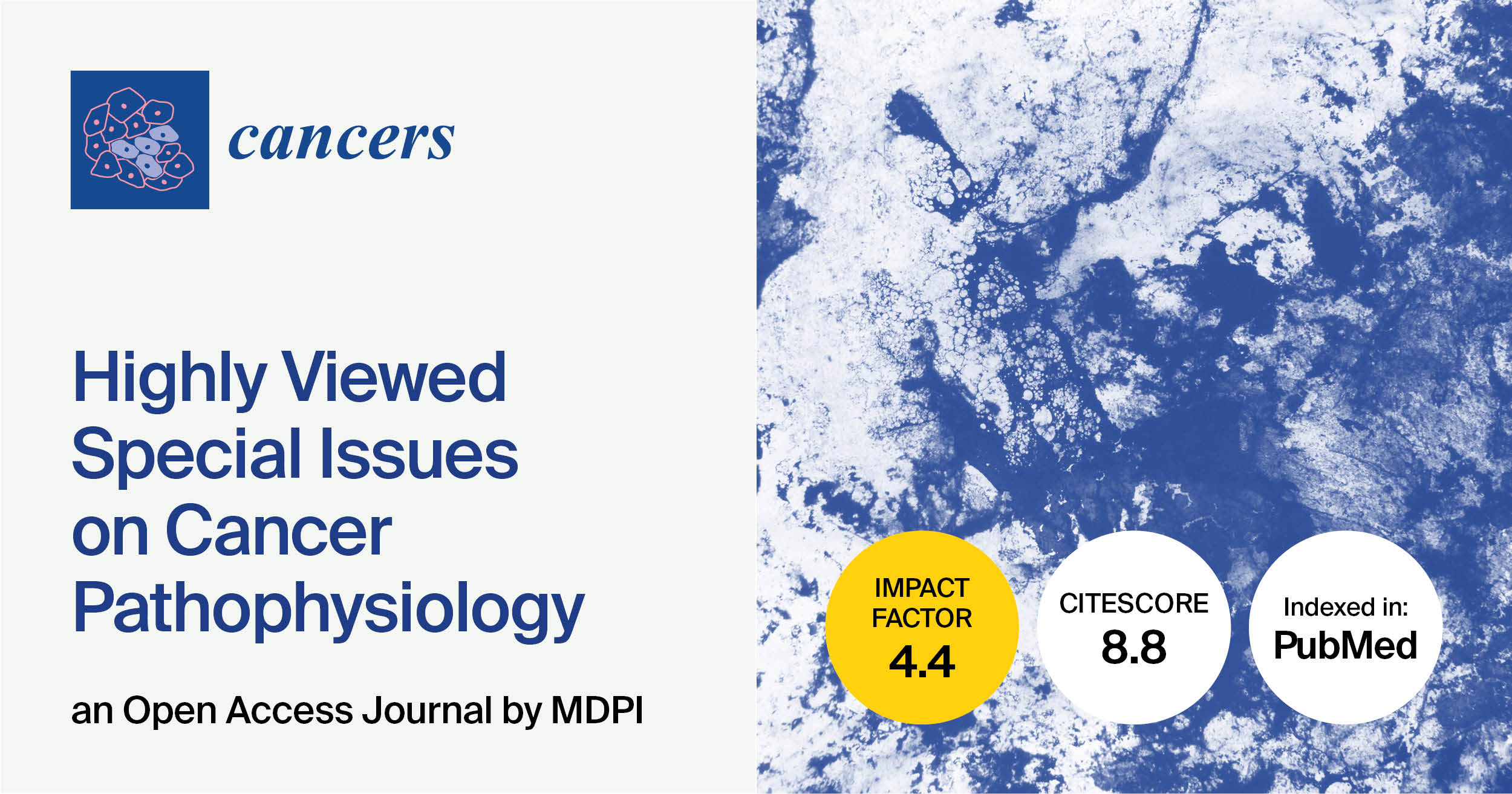 Cancers | Highly Viewed Special Issues on Cancer Pathophysiology