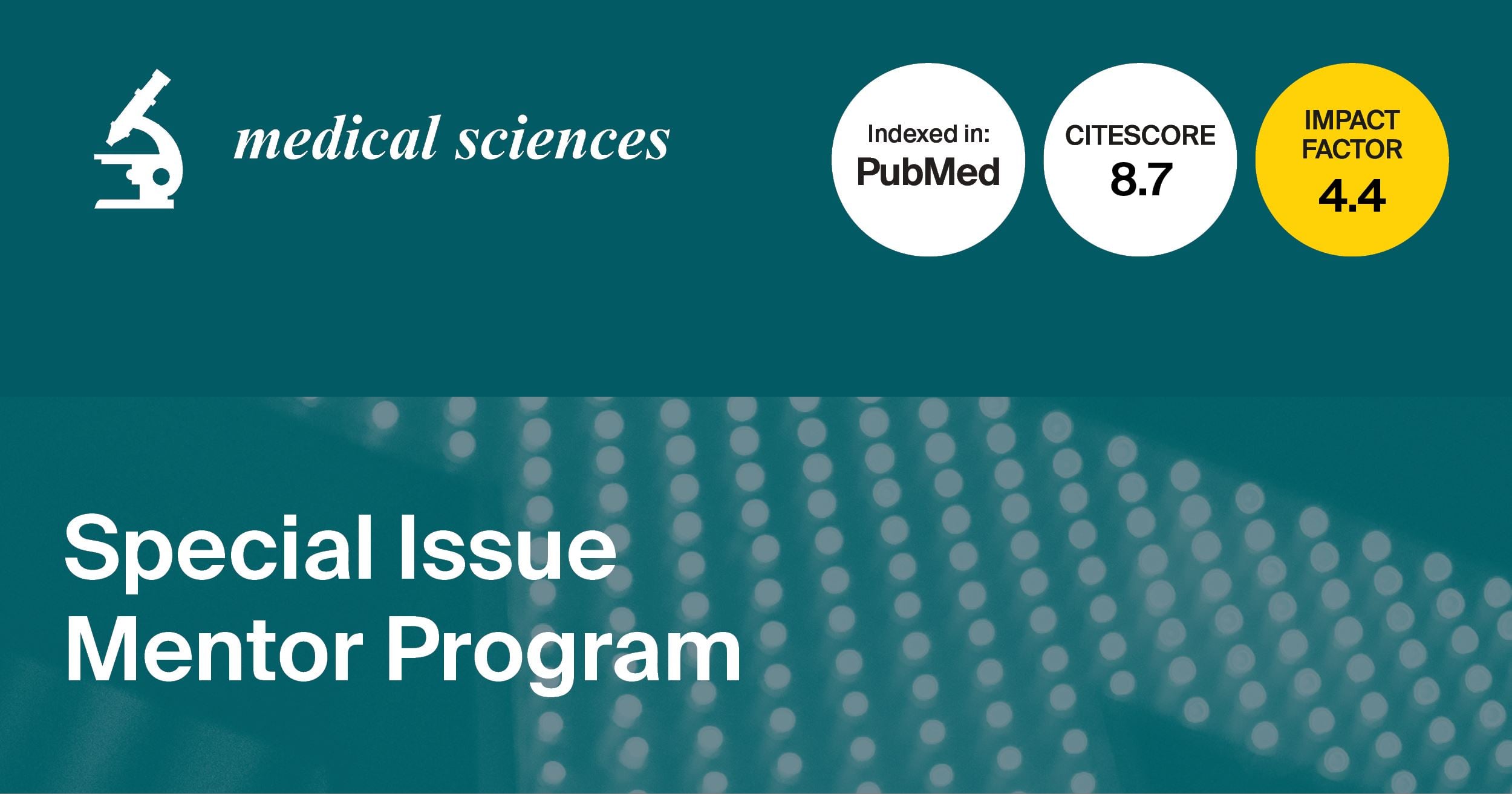 Medical Sciences | Special Issue Mentor Program