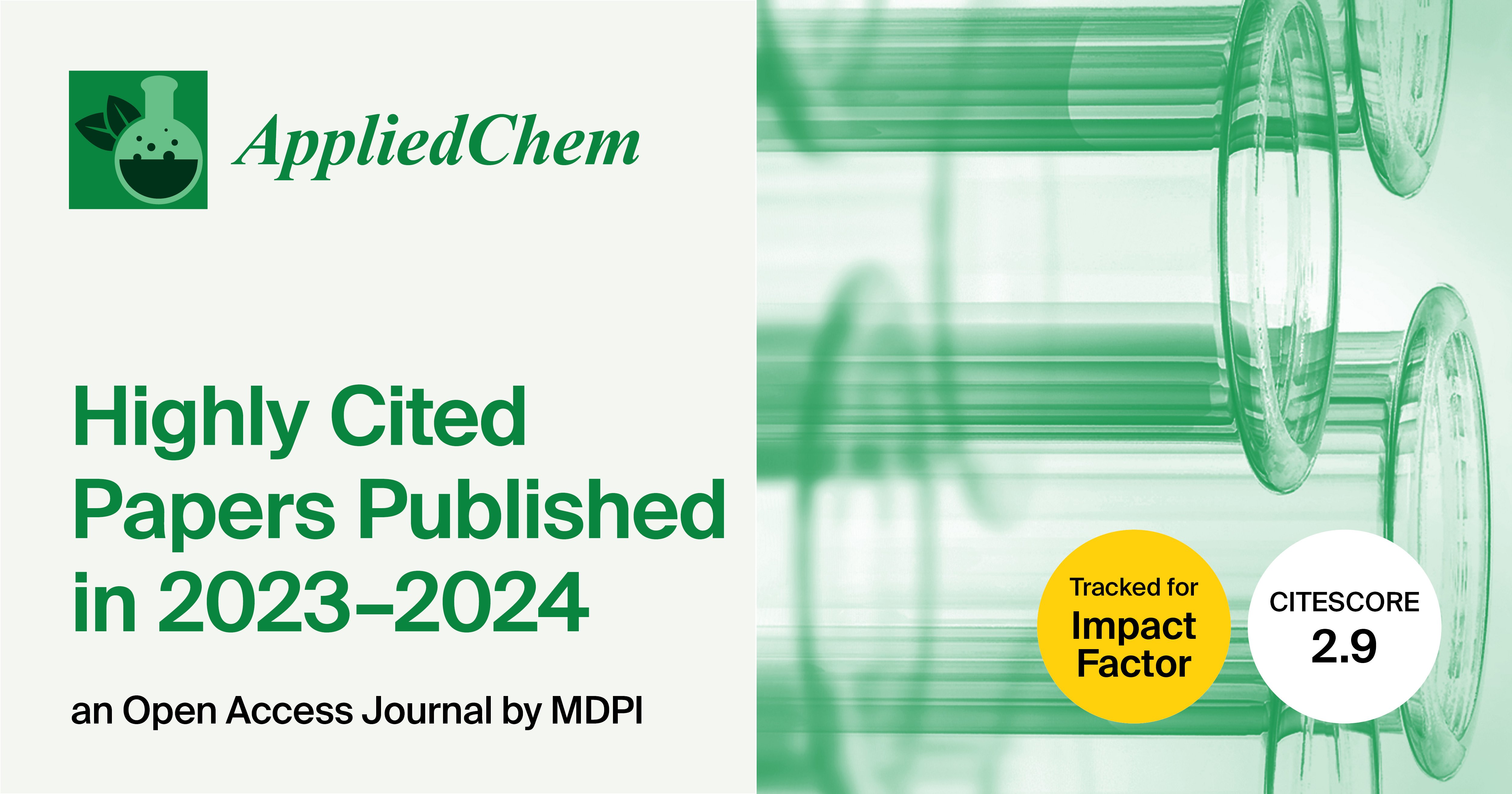 AppliedChem | Highly Cited Papers Published in 2023–2024