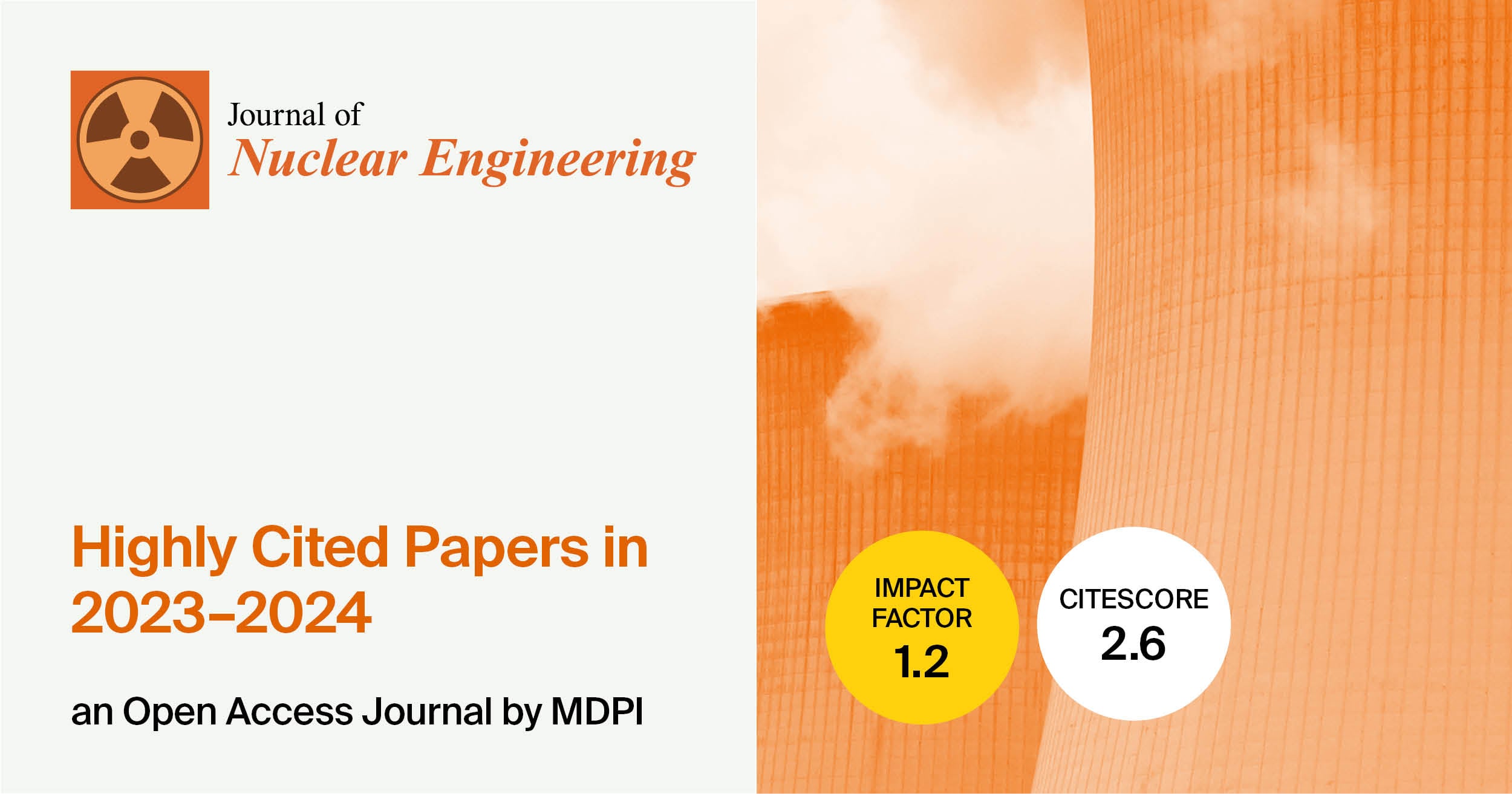 Journal of Nuclear Engineering | Highly Cited Papers Published in 2023–2024