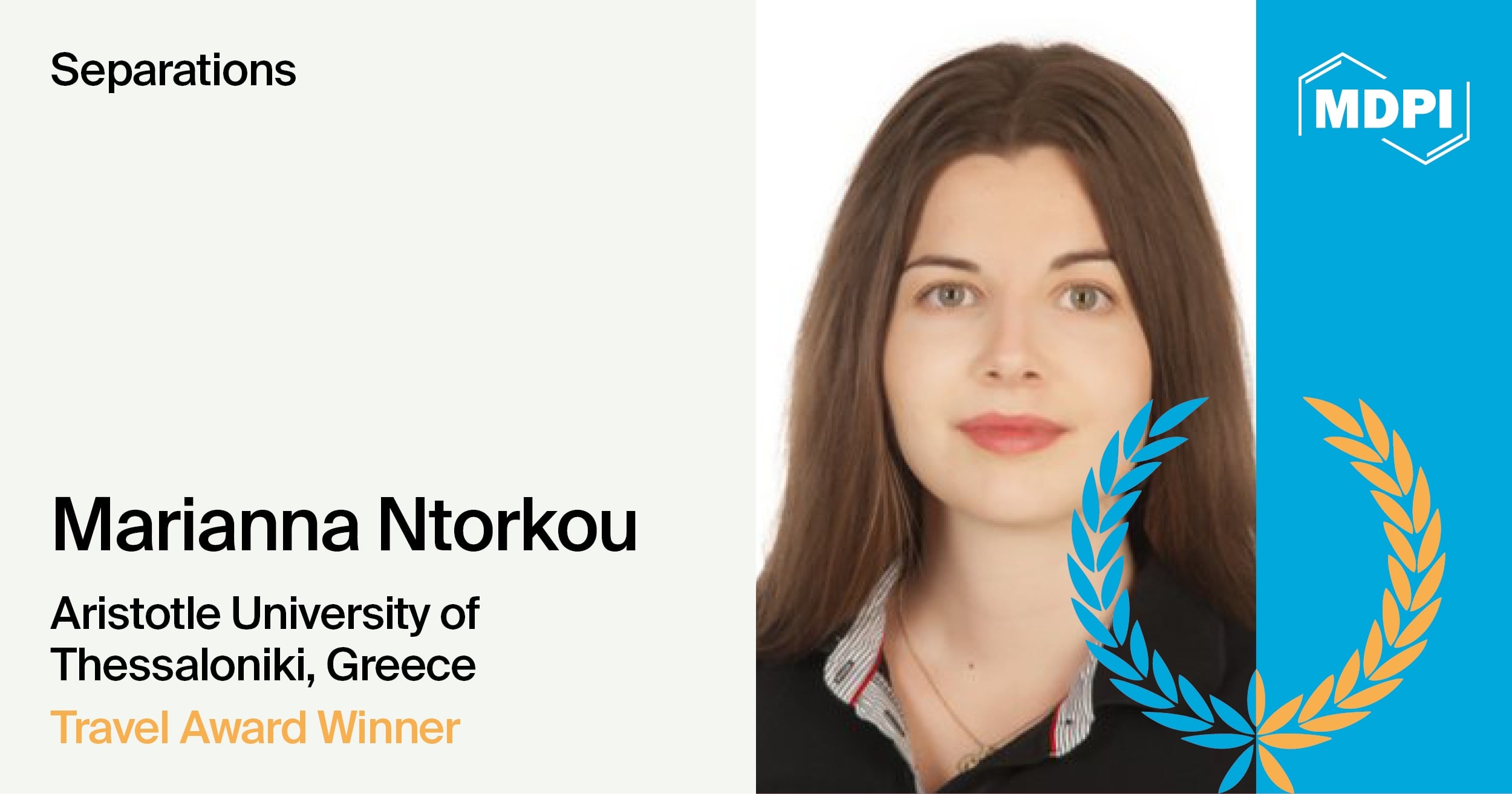 Separations Travel Award—Winner Announced