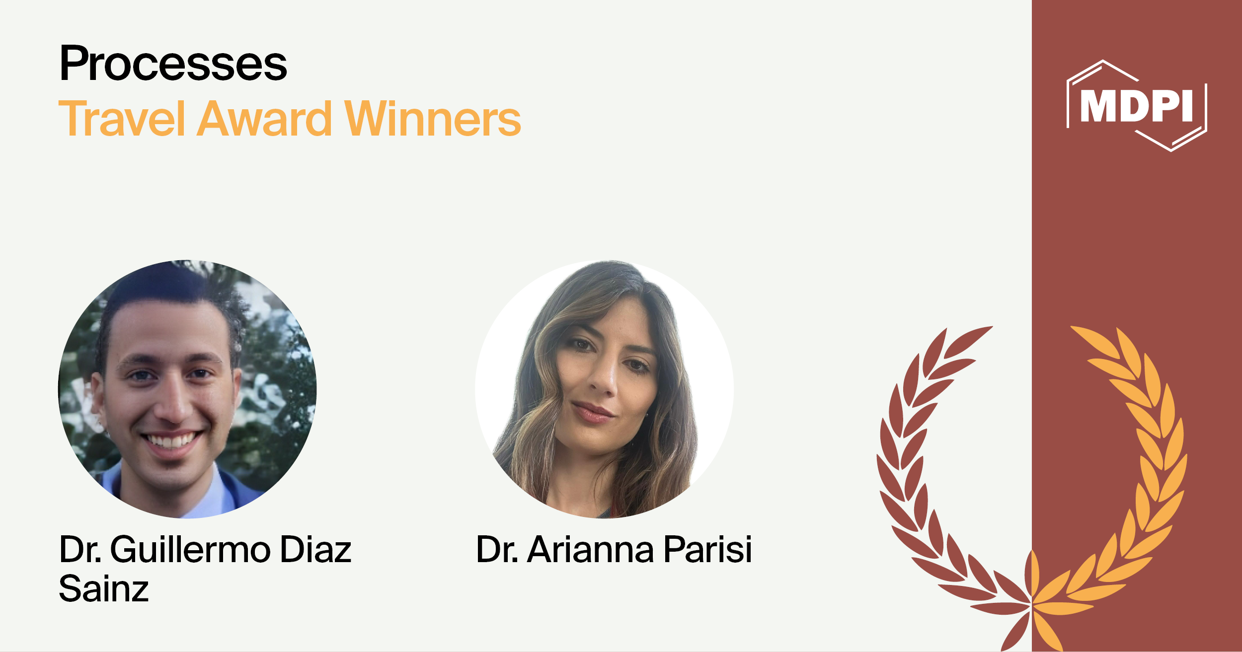 Processes Travel Award—Winners Announced