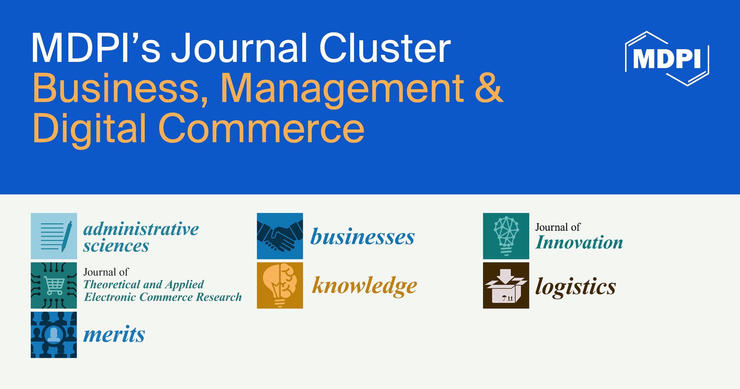 MDPI’s Journal Cluster of Business, Management & Digital Commerce