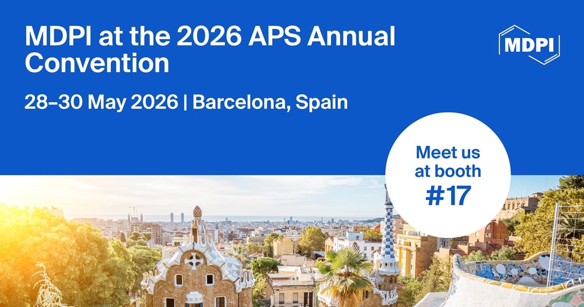 Meet Us at the 2026 APS Annual Convention, 28–30 May 2026, Barcelona, Spain