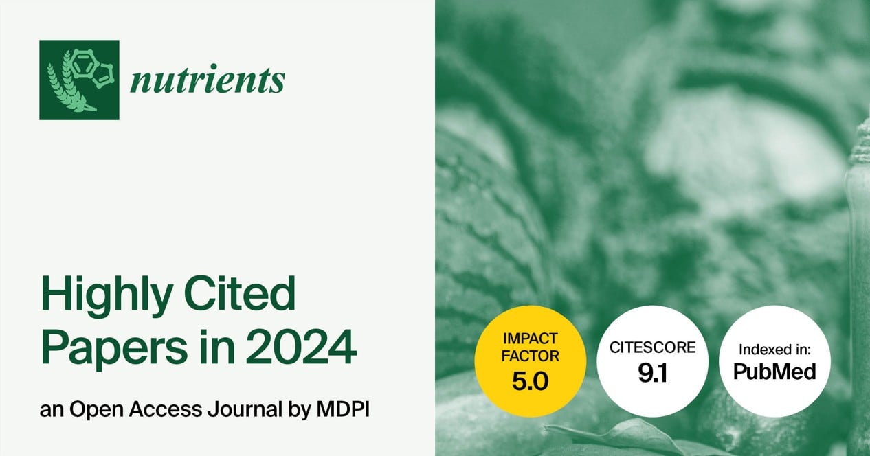 Nutrients | Highly Cited Papers in 2024