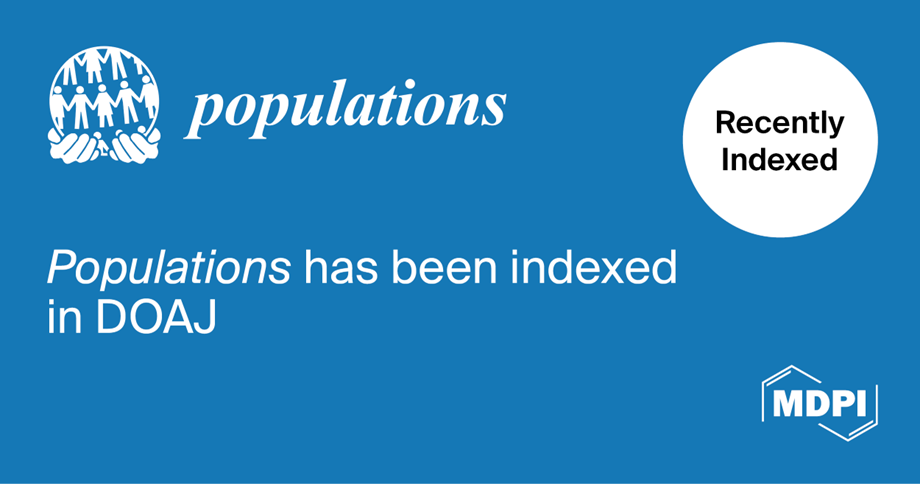 Populations Accepted into Directory of Open Access Journals (DOAJ)