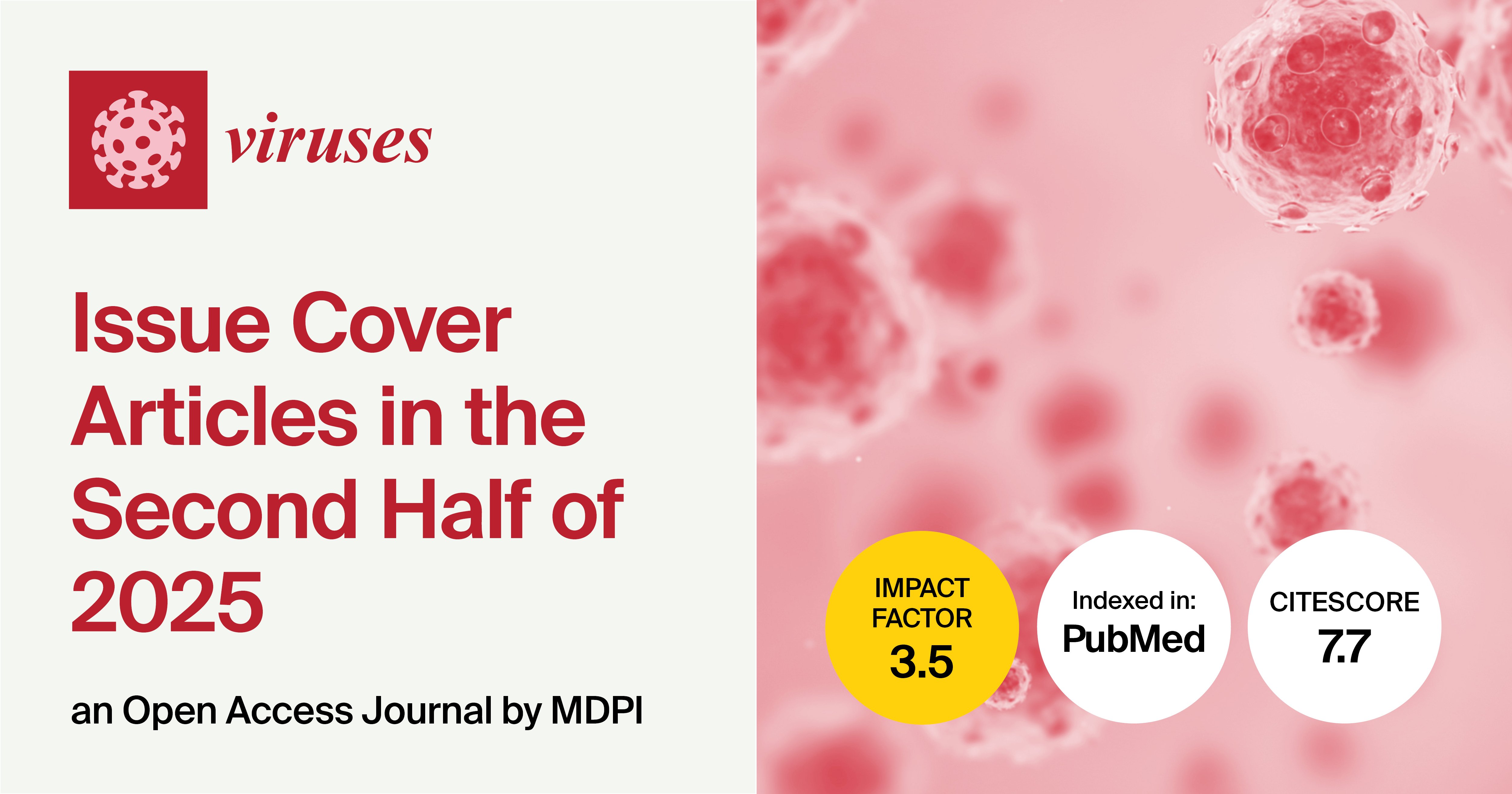 Viruses | Issue Cover Papers in the Second Half of 2025