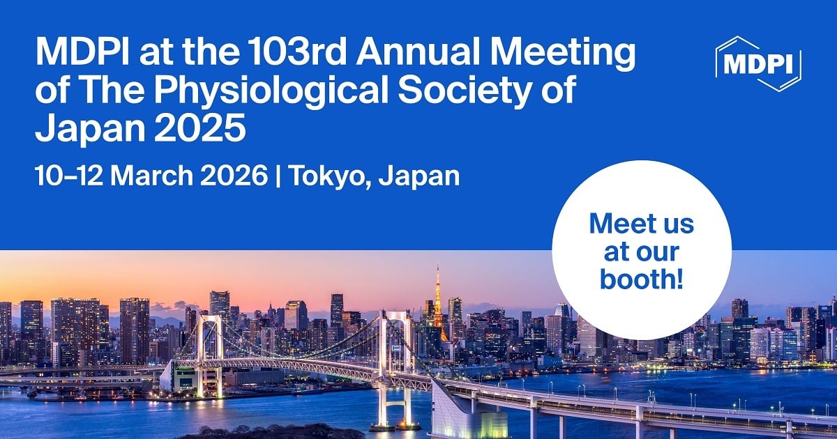 Meet Us at the 103rd Annual Meeting of the Physiological Society of Japan, 10–12 March 2026, Tokyo, Japan