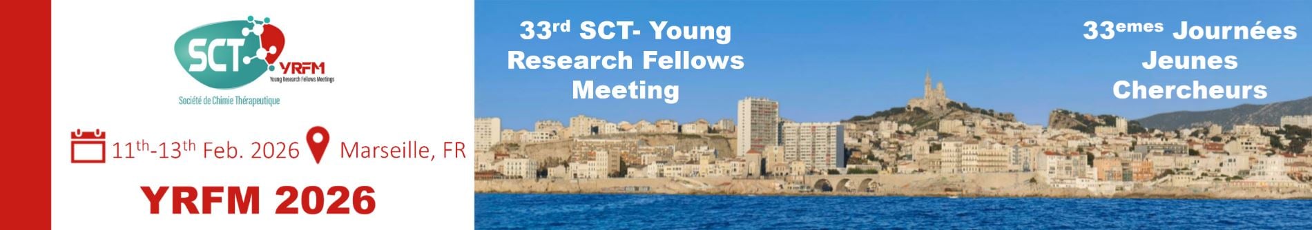 Meet Us at the 33rd Young Research Fellows Meeting (YRFM), 11–13 February 2026, Marseille, France