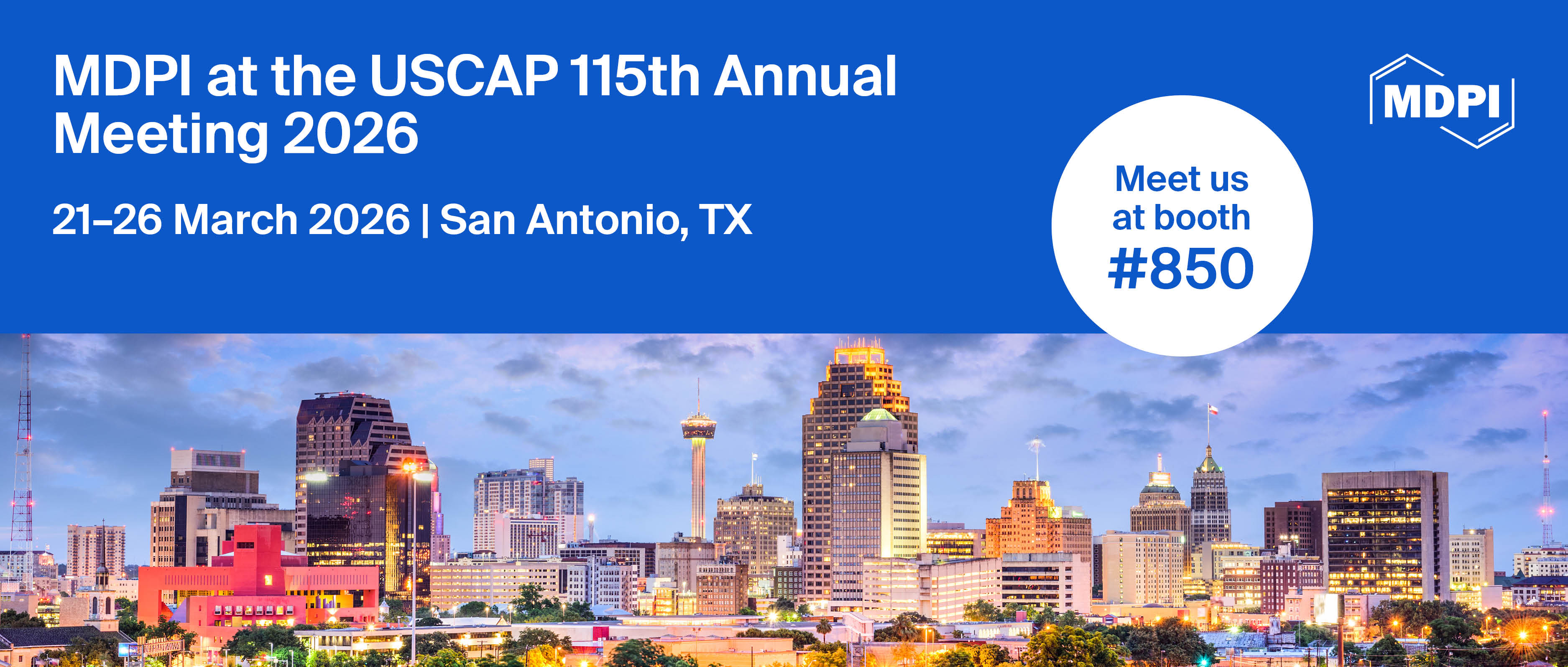Meet Us at the USCAP 115th Annual Meeting 2026, 21–26 March, San Antonio, Texas, USA