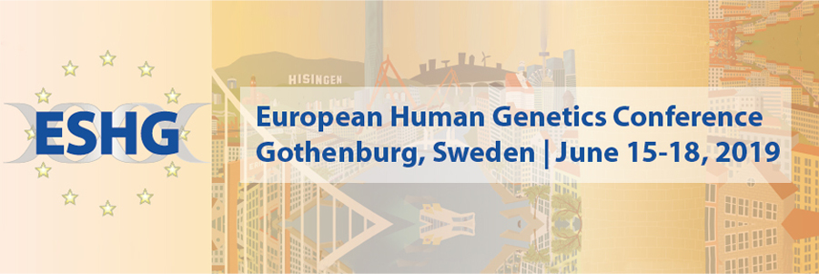 Meet Us at the European Human Genetics Conference in Gothenburg, Sweden, 15–18 June 2019