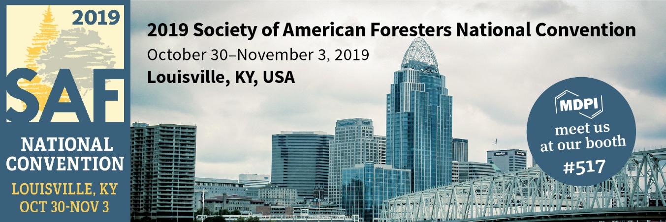 Meet Us at 2019 Society of American Foresters National Convention in Louisville, KY, 30 October – 3 November 2019