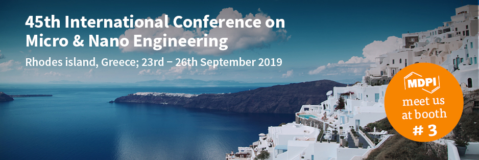 Meet Us at the MNE 2019 in Rhodes Island, Greece, 23–26 September 2019