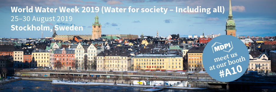 Meet Us at World Water Week 2019 in Stockholm, Sweden, 25–30 August 2019