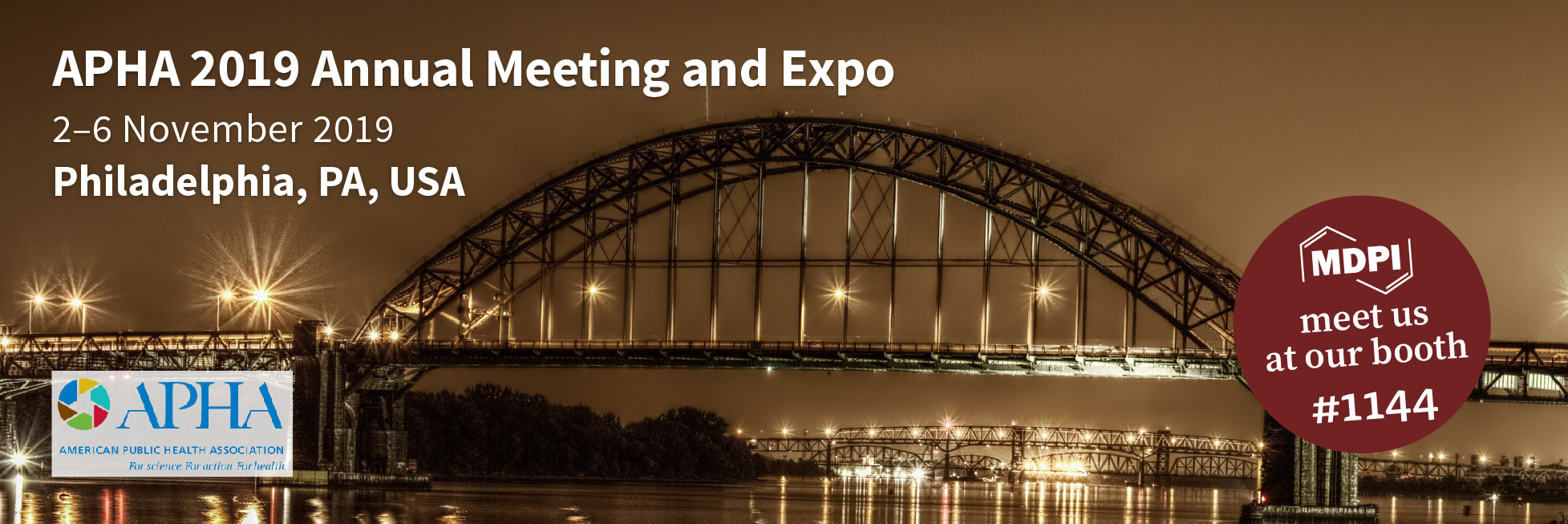 Meet Us at the 2019 APHA Annual Meeting and Expo
