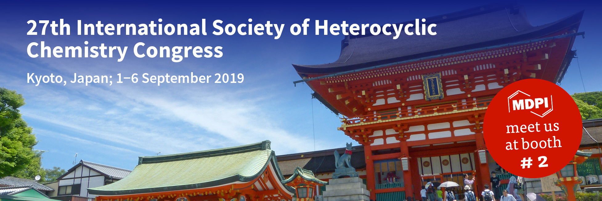 Meet Us at the 27th International Society of Heterocyclic Chemistry Congress
