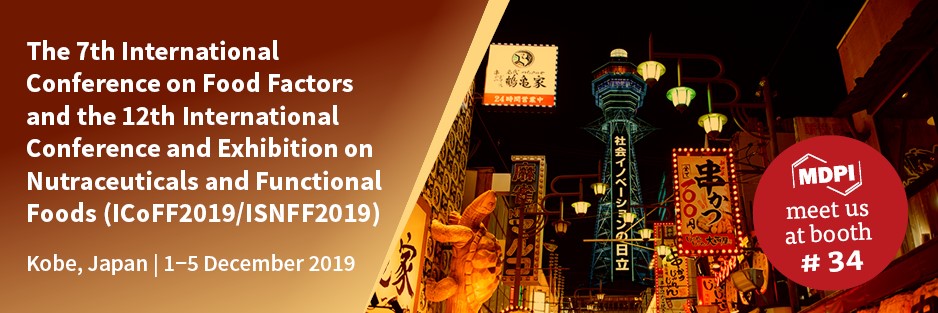 Meet Us at ICoFF2019 and ISNFF2019 in Kobe, Japan, 1–5 December 2019