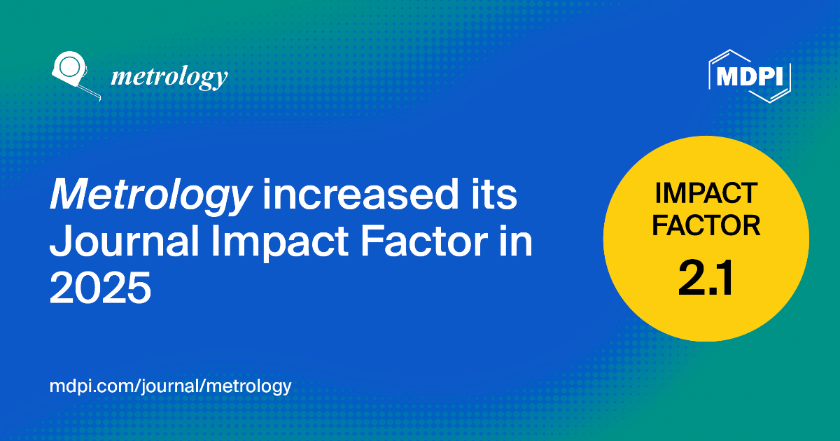 Metrology Receives an Updated Impact Factor of 2.1