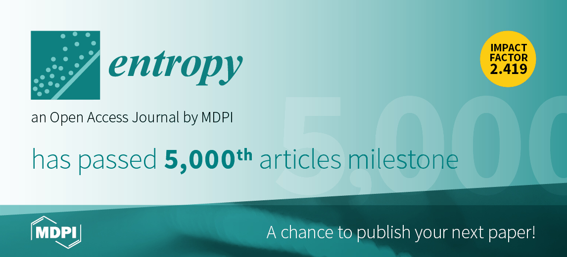 Entropy Reaches 5000 Articles Milestone