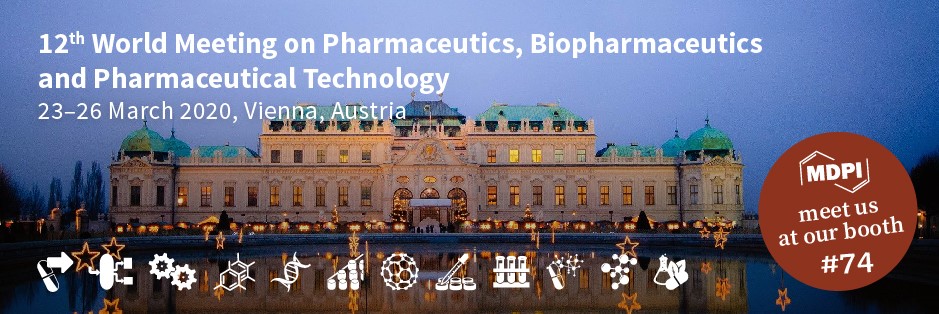 Meet Us at the 12th World Meeting on Pharmaceutics, Biopharmaceutics and Pharmaceutical Technology