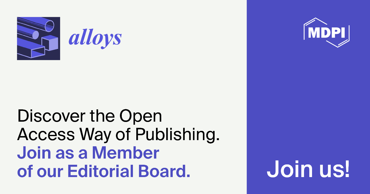 Recruiting Editorial Board Members for Alloys