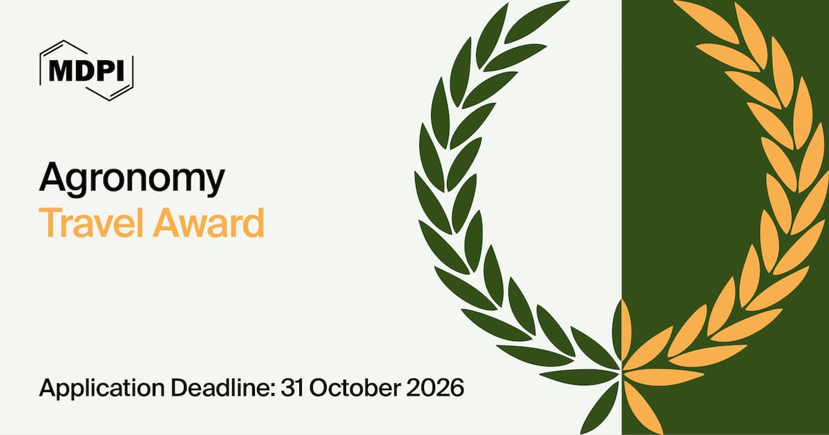 Agronomy Travel Award—Open for Applications