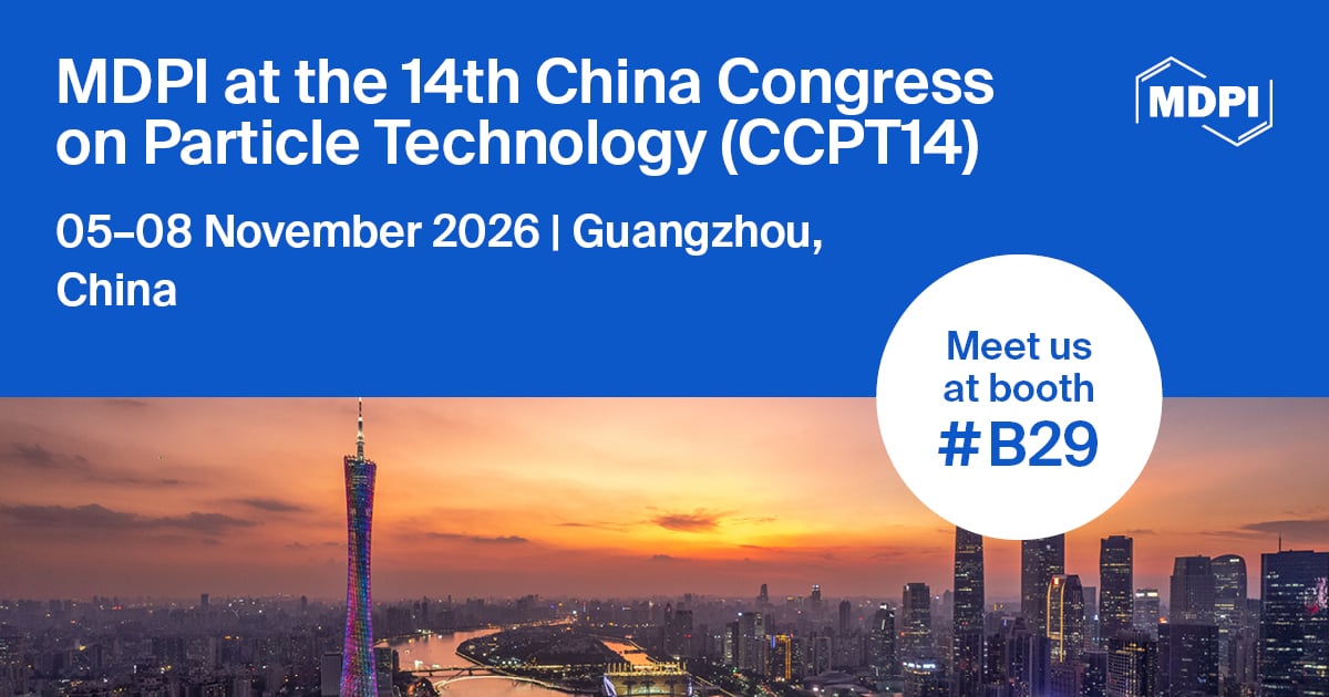 Meet Us at the 14th China Congress on Particle Technology (CCPT14), 5–8 November 2026, Guangzhou, China