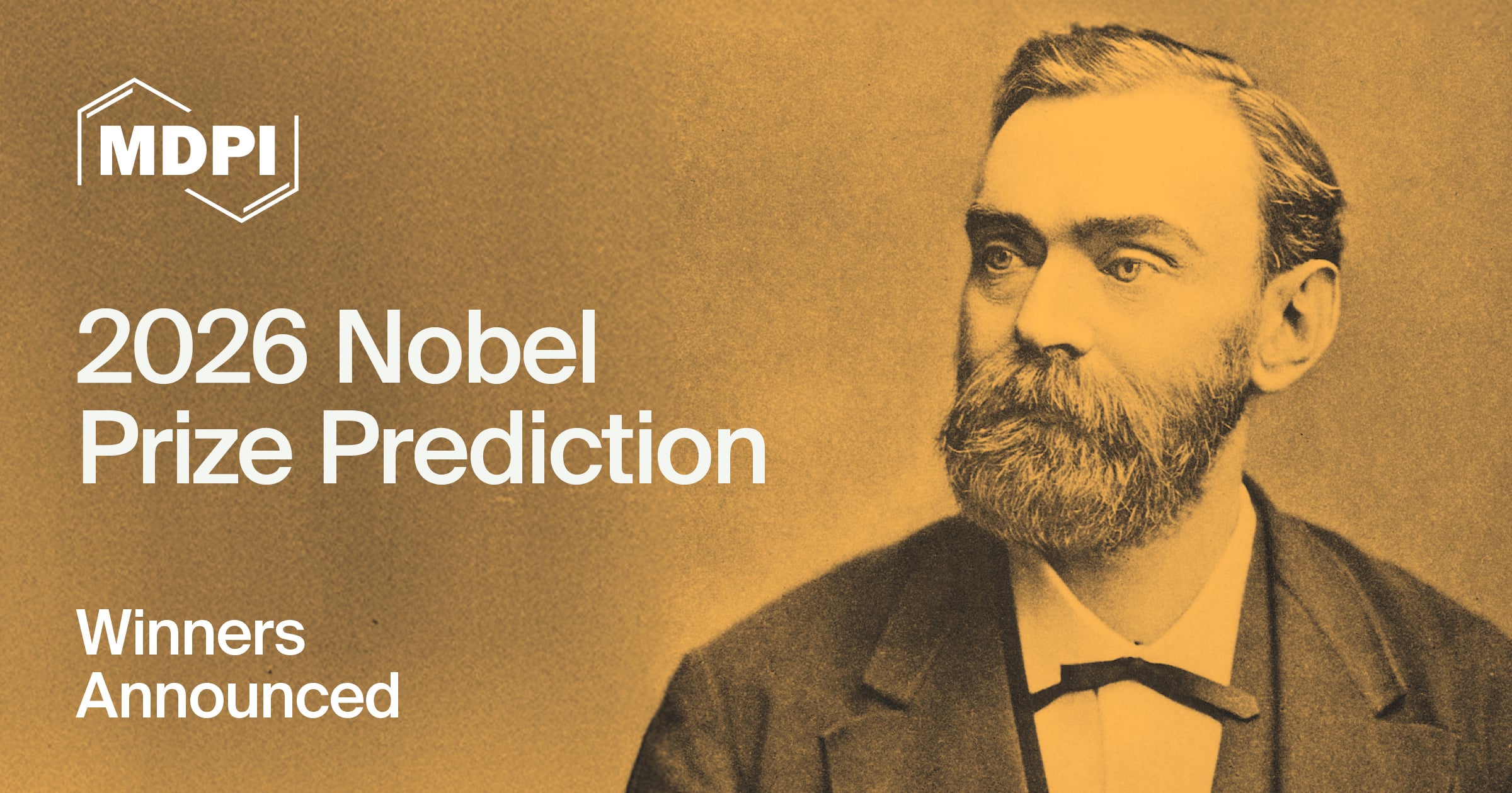 MDPI’s 2026 Nobel Prize Prediction—Winner Announcement