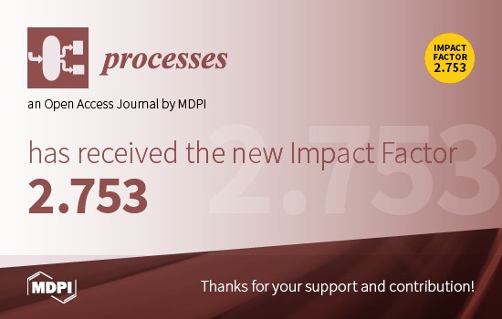 Processes Receiving 2019 Updated Impact Factor of 2.753