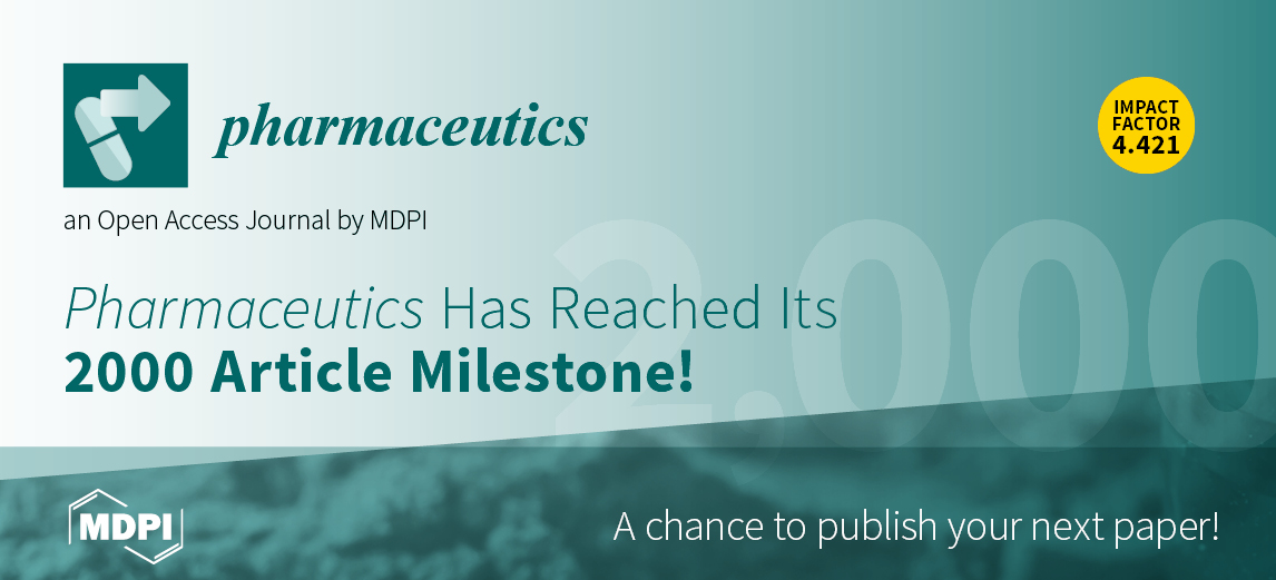 Pharmaceutics Reaches 2000 Article Milestone
