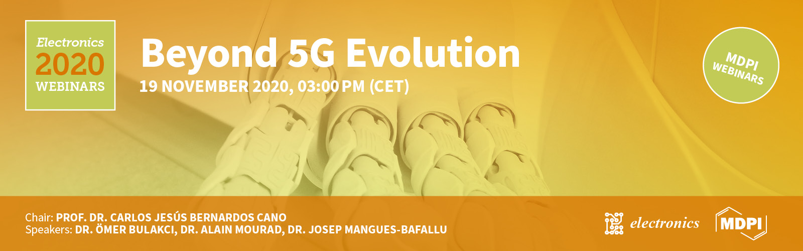 2nd Webinar on Electronics: Beyond 5G Evolution (19 November 2020, 3:00pm CET)
