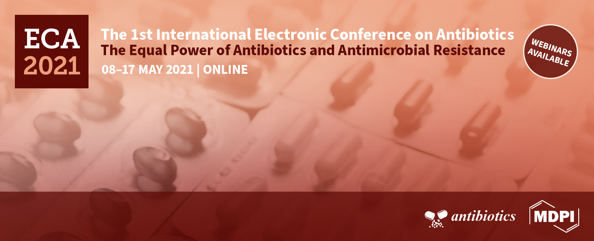 Welcome to The 1st International Electronic Conference on Antibiotics