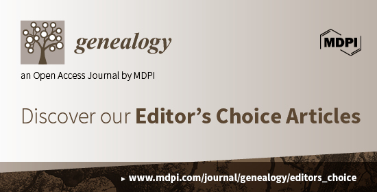 Introducing Editor's Choice Articles in Genealogy