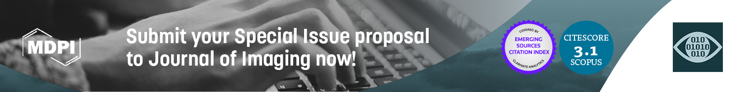 Journal of Imaging—Call for Special Issue Proposals