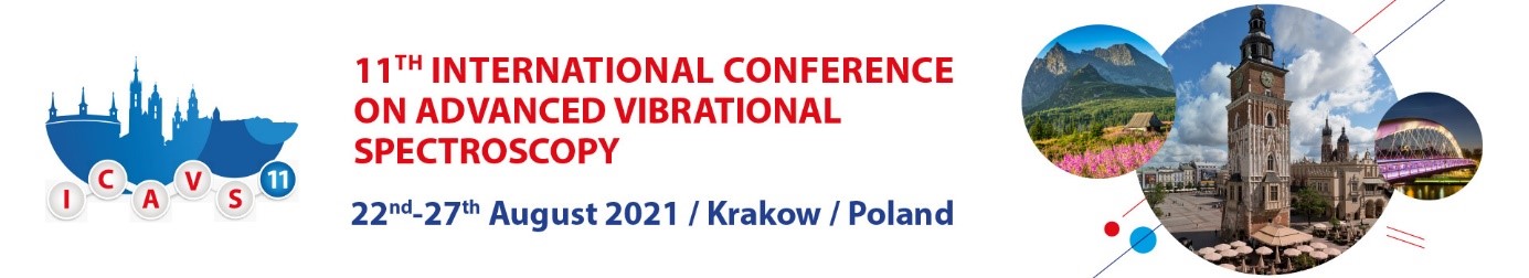 11th International Conference on Advanced Vibrational Spectroscopy (ICAVS 11), Krakow, Poland, 22-27 August 2021