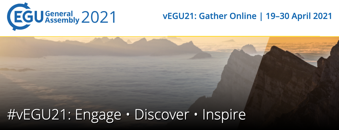 Join Us at the EGU General Assembly, 19-30 April 2021