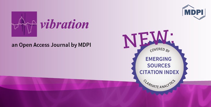 Vibration Included in the Emerging Sources Citation Index in Web of Science