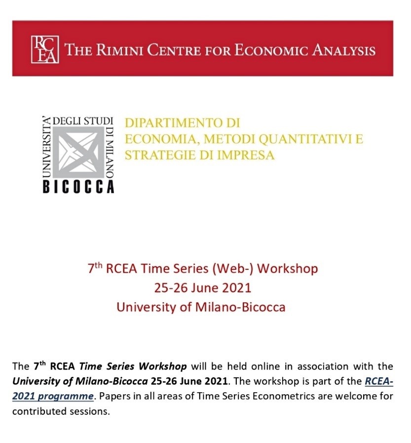 Econometrics | 7th Rimini Center for Economic Analysis (RCEA) Workshop