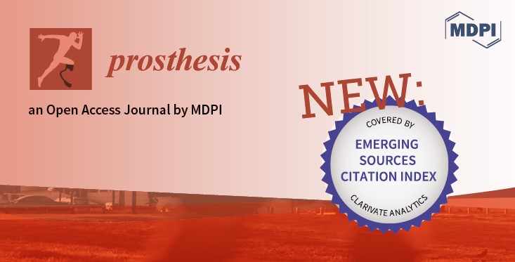 Prosthesis Included in the Emerging Sources Citation Index in Web of Science