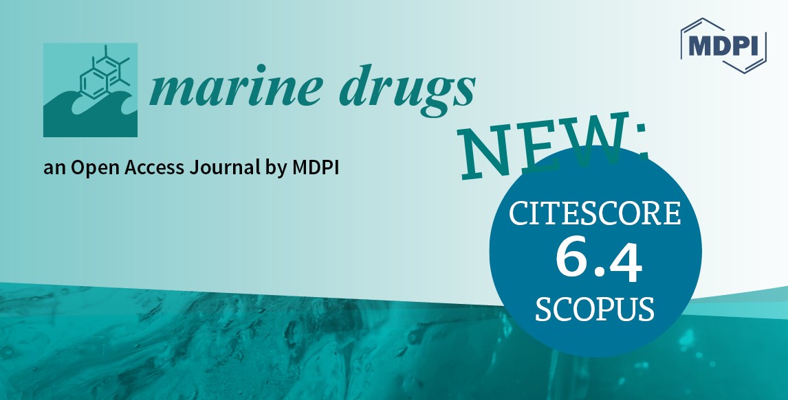 Marine Drugs Has Received an Increased CiteScore of 6.4