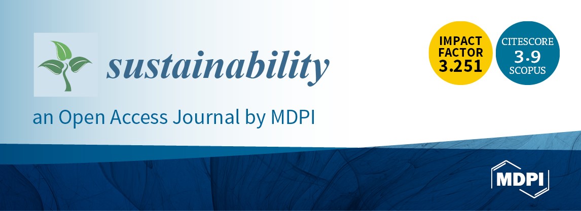 Sustainability Has Received Updated Impact Factor of 3.251 and Increased CiteScore of 3.9