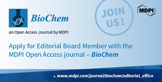 Recruiting Editorial Board Members for BioChem