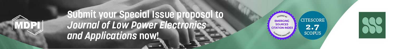 Journal of Low Power Electronics and Applications | Call for Special Issue Proposal