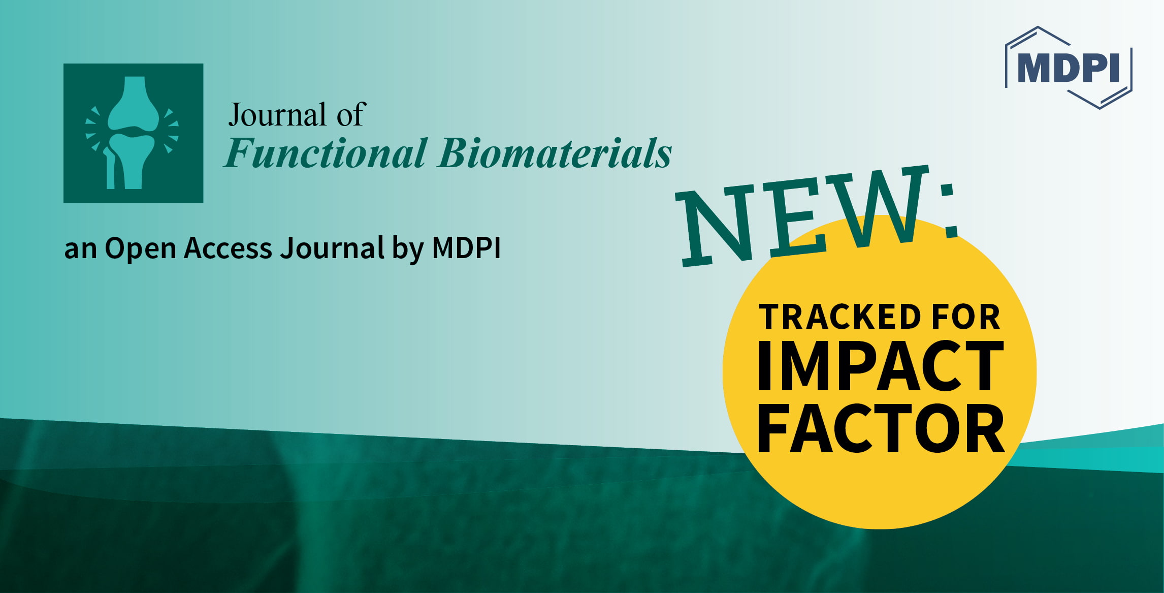 Journal of Functional Biomaterials Accepted into Science Citation Index Expanded in Web of Science
